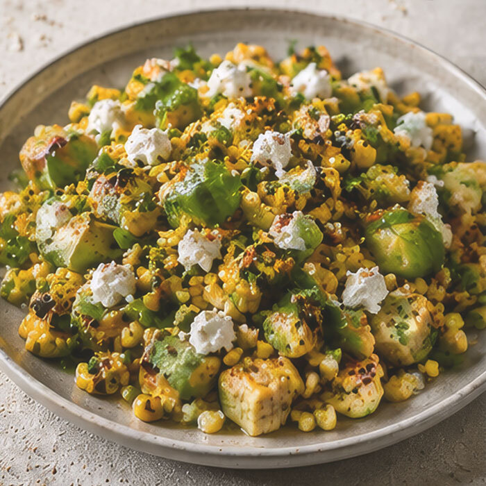 Grilled-Sweetcorn,-Avocado-&-Feta-Salad-with-Lime