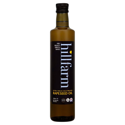 Hillfarm Extra Virgin Cold Pressed Rapeseed Oil 500ml