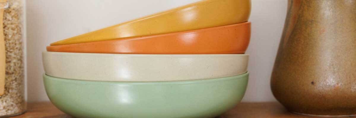 KitchenCraft Idilica Stoneware Pasta Bowls set of 4 KitchenCraft Idilica Stoneware Pasta Bowls set of 4