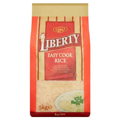 Liberty Easy Cook Long Grain Rice 5kg