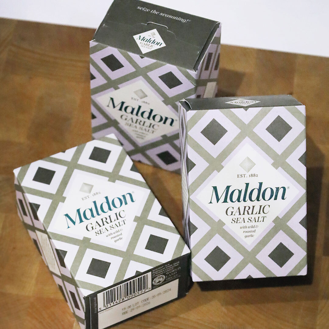 Maldon Wild & Roasted Garlic Salt 100g