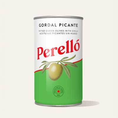 Perell&oacute;-Gordal-Pitted-Olives-Picante-150g