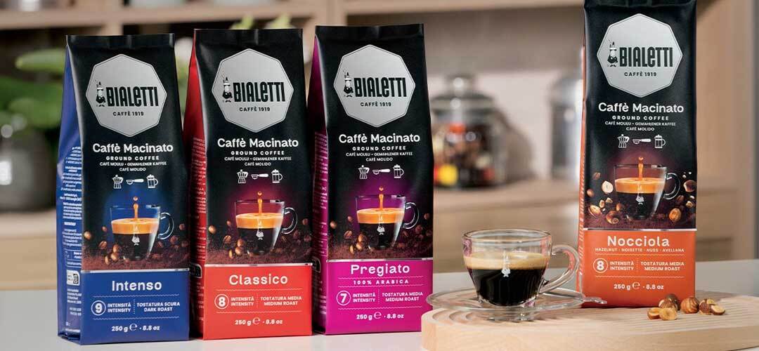 Purchase any Bialetti Dolce & Gabbana moka pot and receive a complimentary 250g bag of Bialetti Perfetto Moka ground coffee