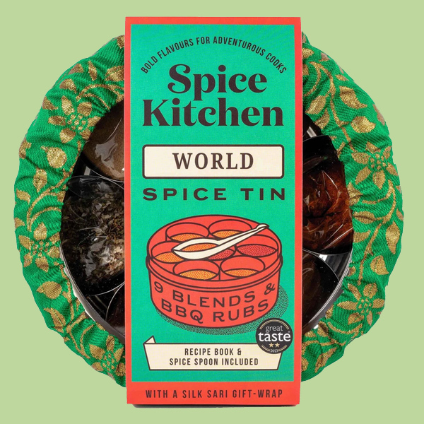 Spice Kitchen World Spice Tin